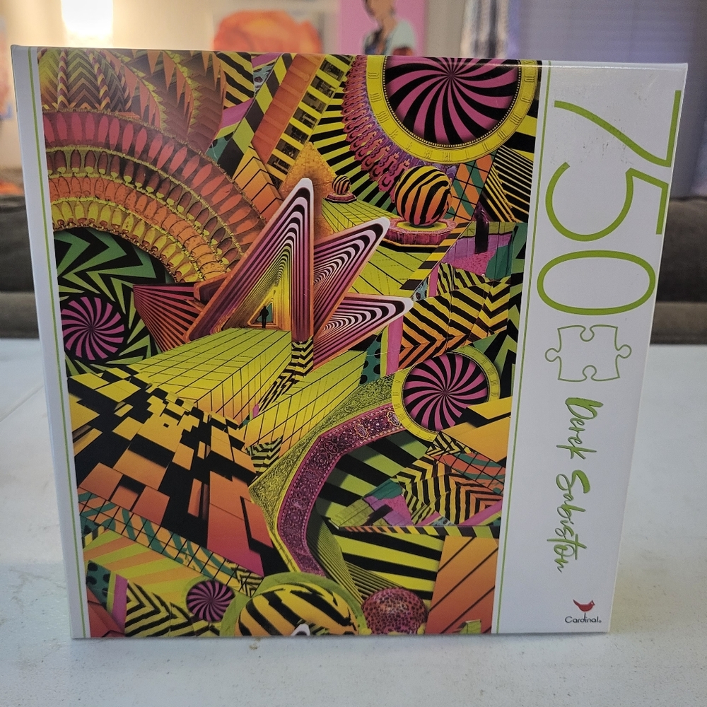 Spin Master 750pc Puzzle Artist Derek Sabastian Launch Pad, New Sealed‎ Box